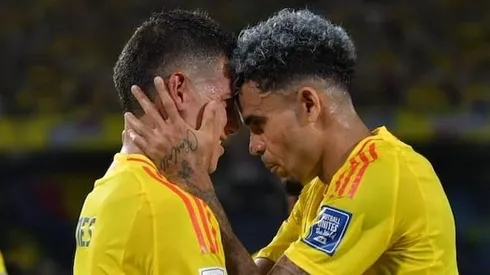 James Rodríguez y Luis Díaz, figuras de Colombia.