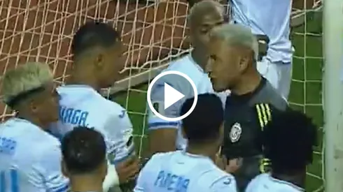 La pelea de Navas en Costa Rica-Honduras.