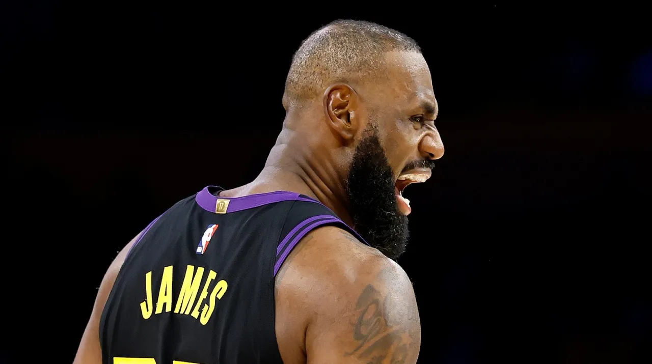 LeBron James advirtió a la NBA por el nivel de Lakers. (Foto: Getty Images)