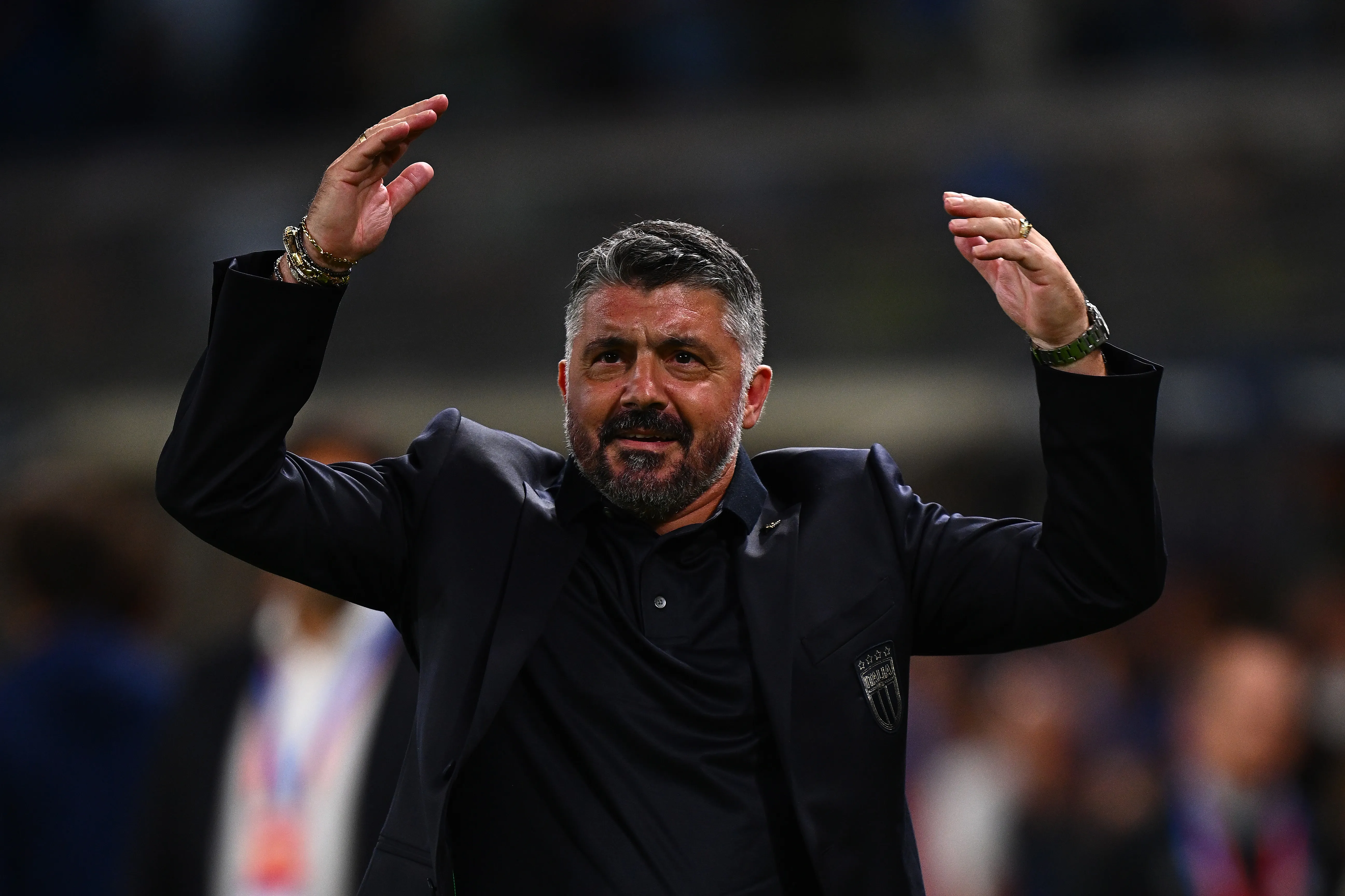 Genaro Gattuso, entrenador de Italia (Getty Images)