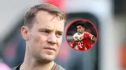 Manuel Neuer y Luis Díaz ya ganaron un título juntos con Bayern Múnich.