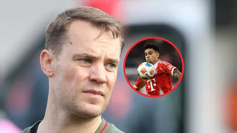 Manuel Neuer y Luis Díaz ya ganaron un título juntos con Bayern Múnich.