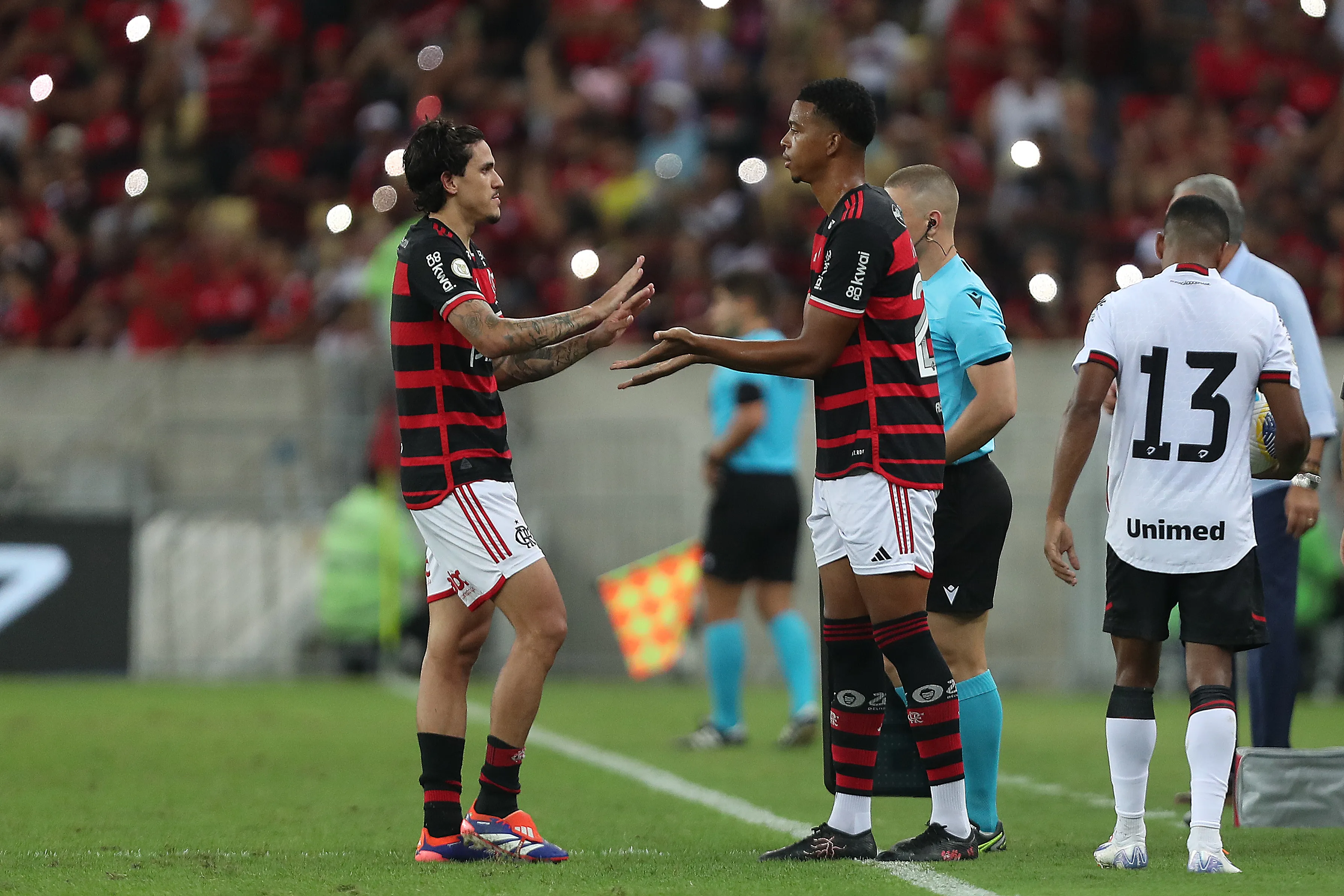 Carlinhos llegó como recambio a Pedro en Flamengo [Foto: Getty]