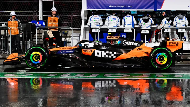 Lando Norris se quedó con la Pole Position del Gran Premio de Las Vegas.