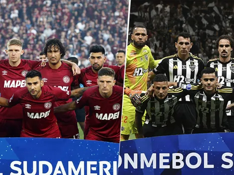 Las alineaciones de Lanús vs. Atlético Mineiro por la Sudamericana