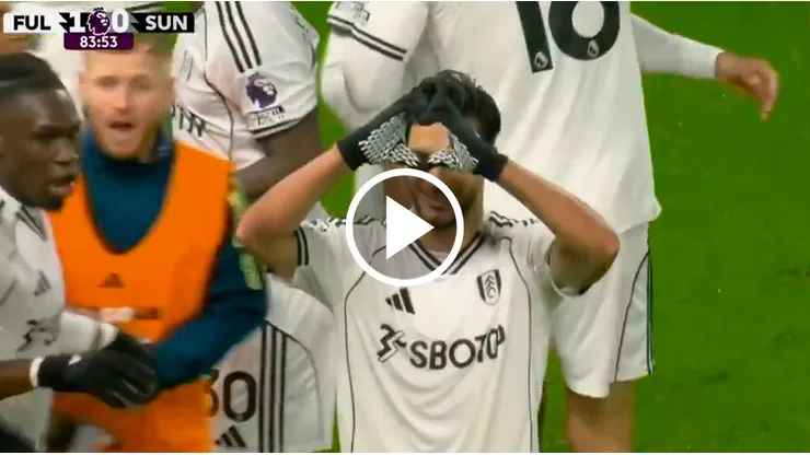 Raúl Jiménez le dio la victoria a Fulham ante Sunderland