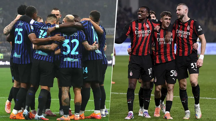 Inter y Milan se enfrentan por la Serie A
