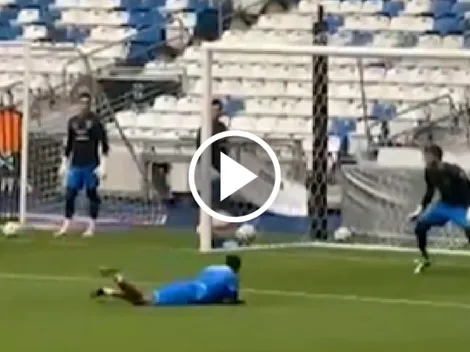 El golazo de Anthony Martial en el entrenamiento que enloqueció a Rayados