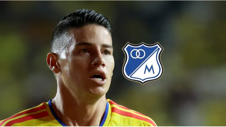 James Rodríguez suena para jugar en Millonarios y volver a Colombia.