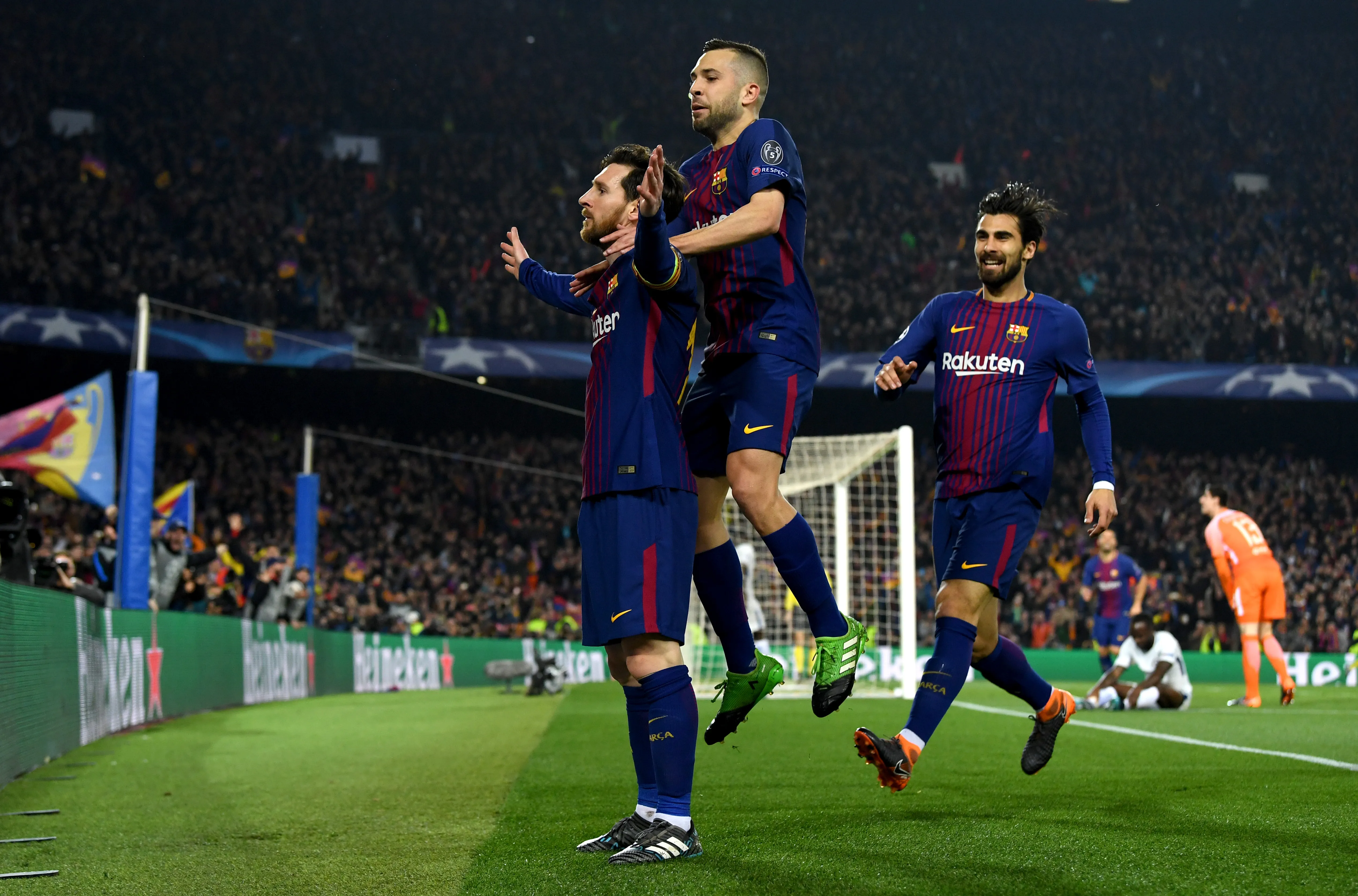 Barcelona le ganó 3-0 a Chelsea en 2018, el último partido entre sí (Getty Images)