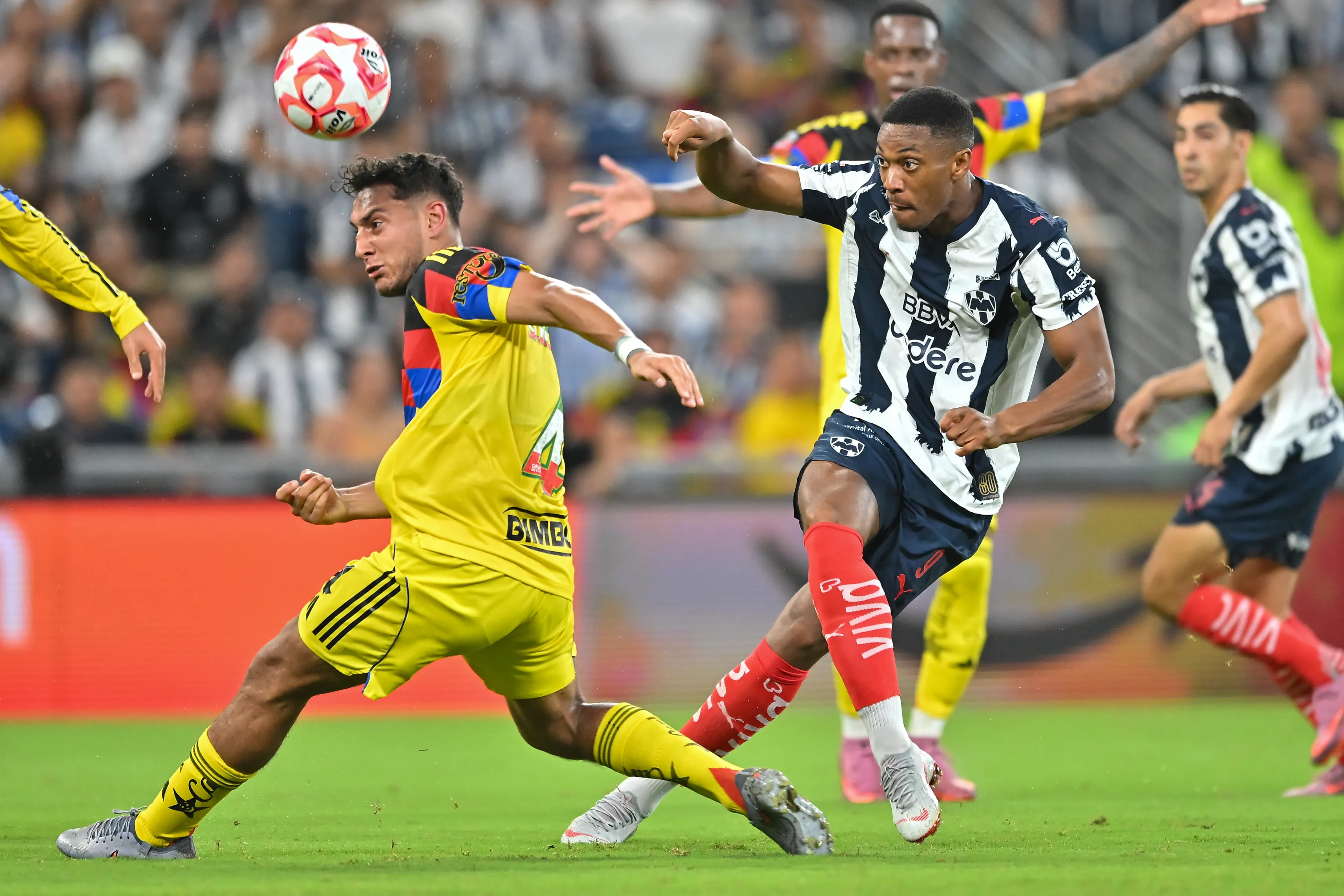 Rayados y América empataron 2-2 en el último enfrentamiento (Getty Images)
