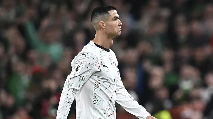 Cristiano Ronaldo fue expulsado con Portugal