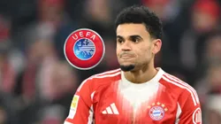 Luis Díaz fue sancionado con 3 fechas en la Champions.