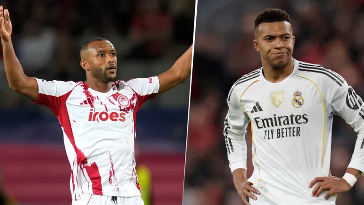 Olympiacos vs. Real Madrid por la Champions League.