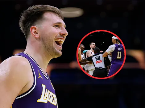 Doncic sorprende con un premio al compañero que lo defendió vs. Clippers