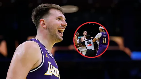 Luka Doncic habló de la pelea que casi se da en Lakers vs. Clippers.