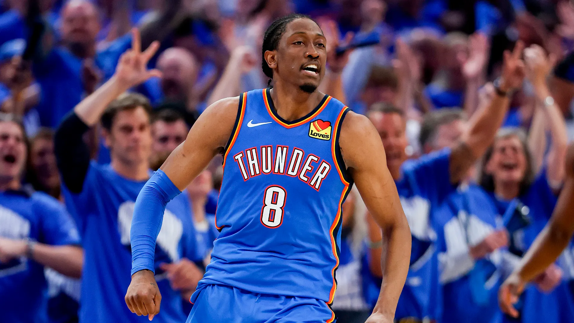 Jalen Williams no podrá recibir un incremento en su acuerdo salarial por lesión. (GETTY IMAGES)