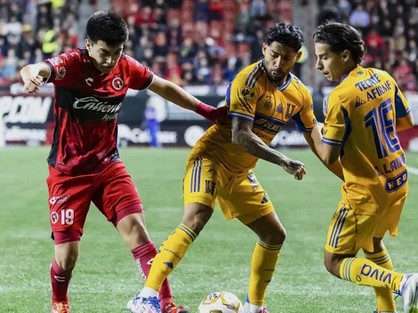 Gil Mora anota el tercer gol de Xolos ante Tigres