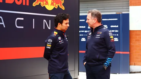 Sergio Pérez y Christian Horner