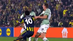 Jhon Durán fue expulsado de manera insólita en el partido de Fenerbahce ante Ferencvaros por la UEFA Europa League