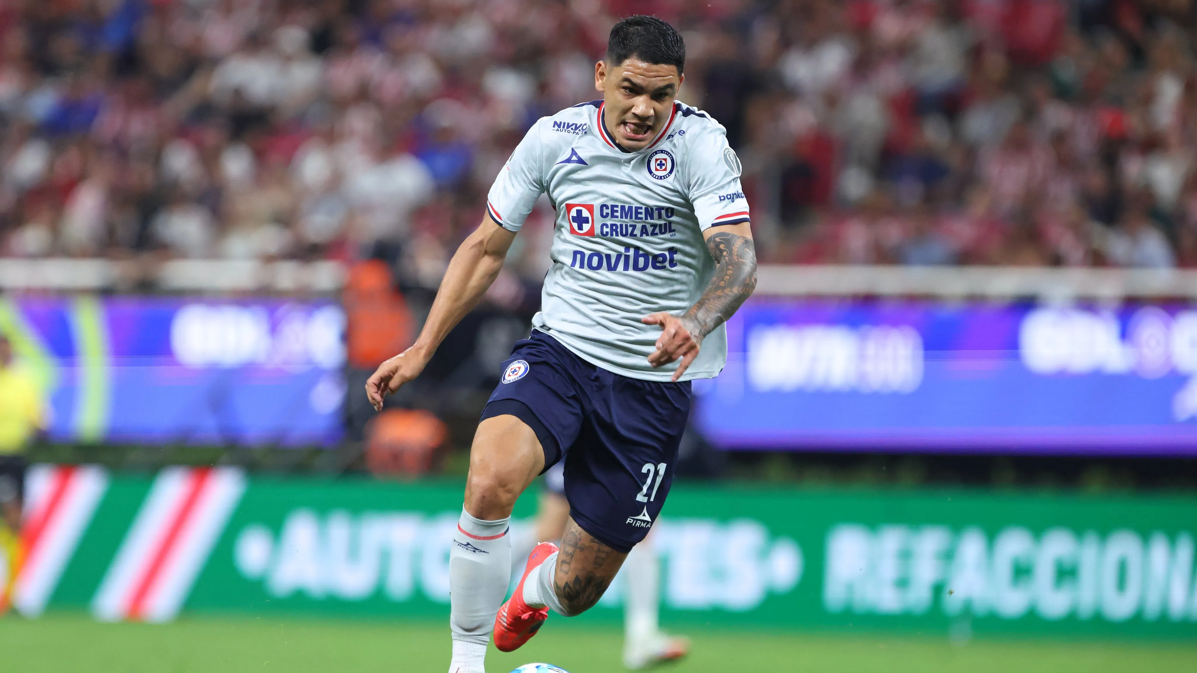 Cruz Azul deja detrás a su ‘9’ titular para la ida [Foto: Getty]