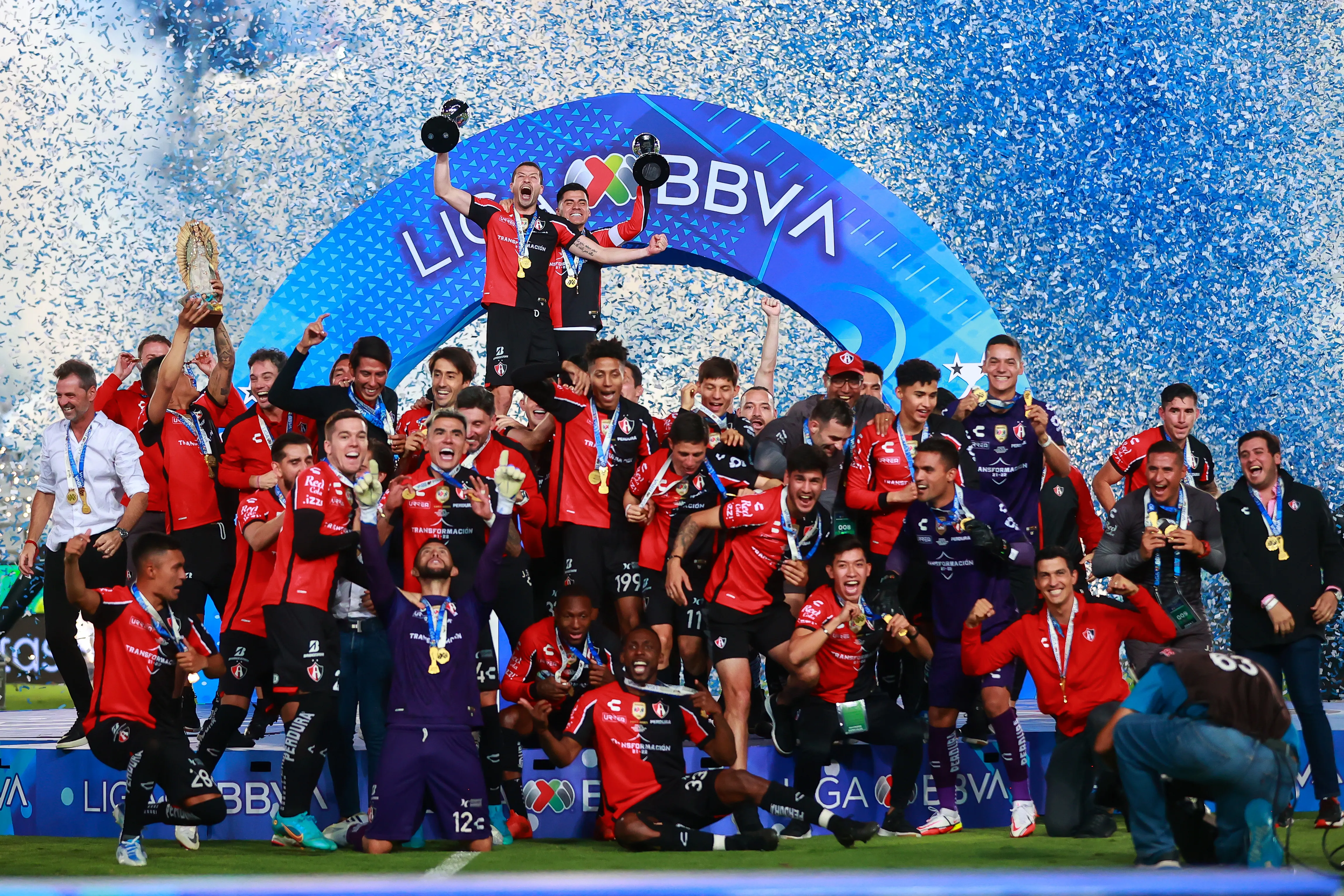 Atlas fue bicampeón de la Liga MX con Grupo Orlegi (Getty Images)