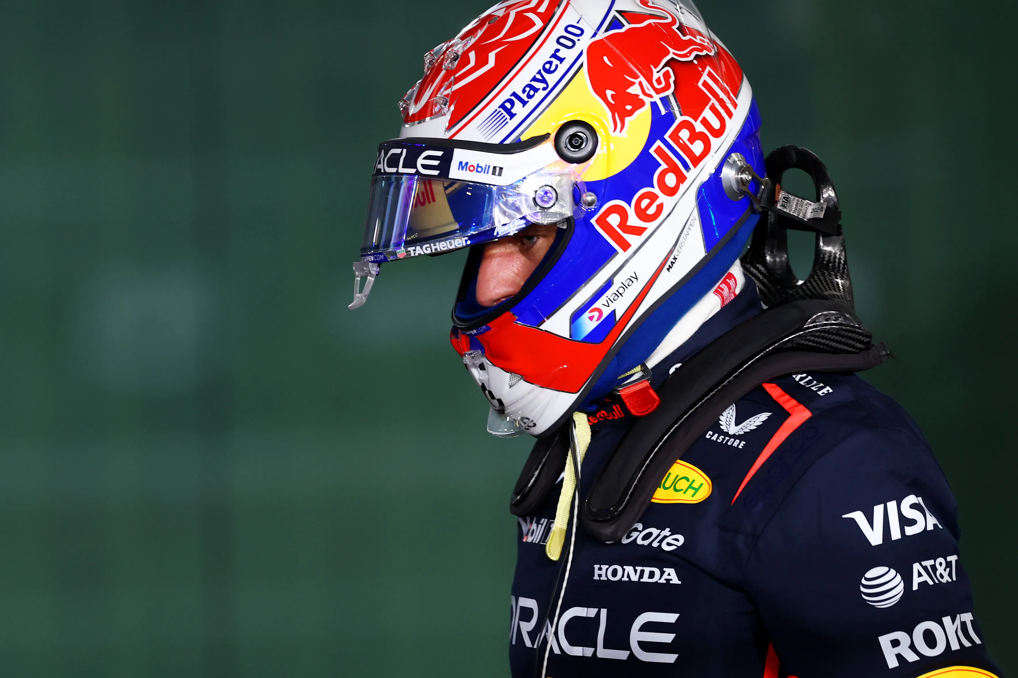 Max Verstappen no tuvo un buen viernes en Qatar (GETTY IMAGES)