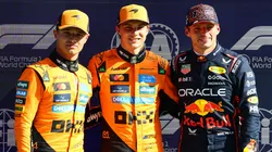 Lando Norris, Oscar Piastri y Max Verstappen luchan por el campeonato