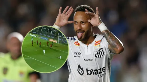 Neymar marcó un gol clave sin estar al 100%.