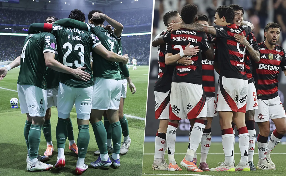 Las alineaciones de Palmeiras vs. Flamengo por la Copa Libertadores