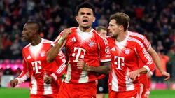 Luis Díaz apareció milagrosamente para el Bayern Munich.