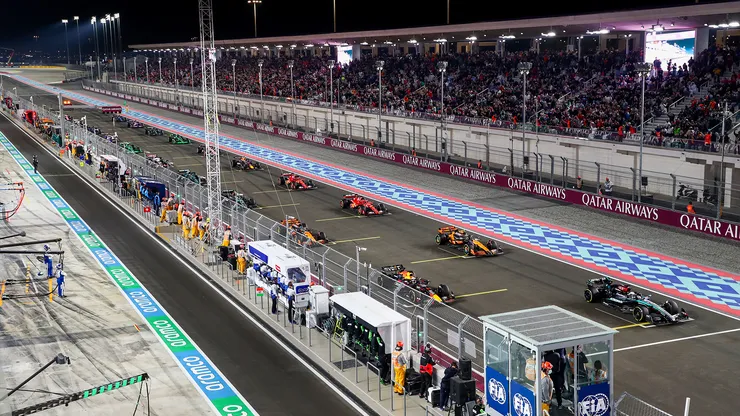 Parrilla de salida del Gran Premio de Qatar