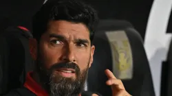 Abreu apunta contra el Gato Ortiz.