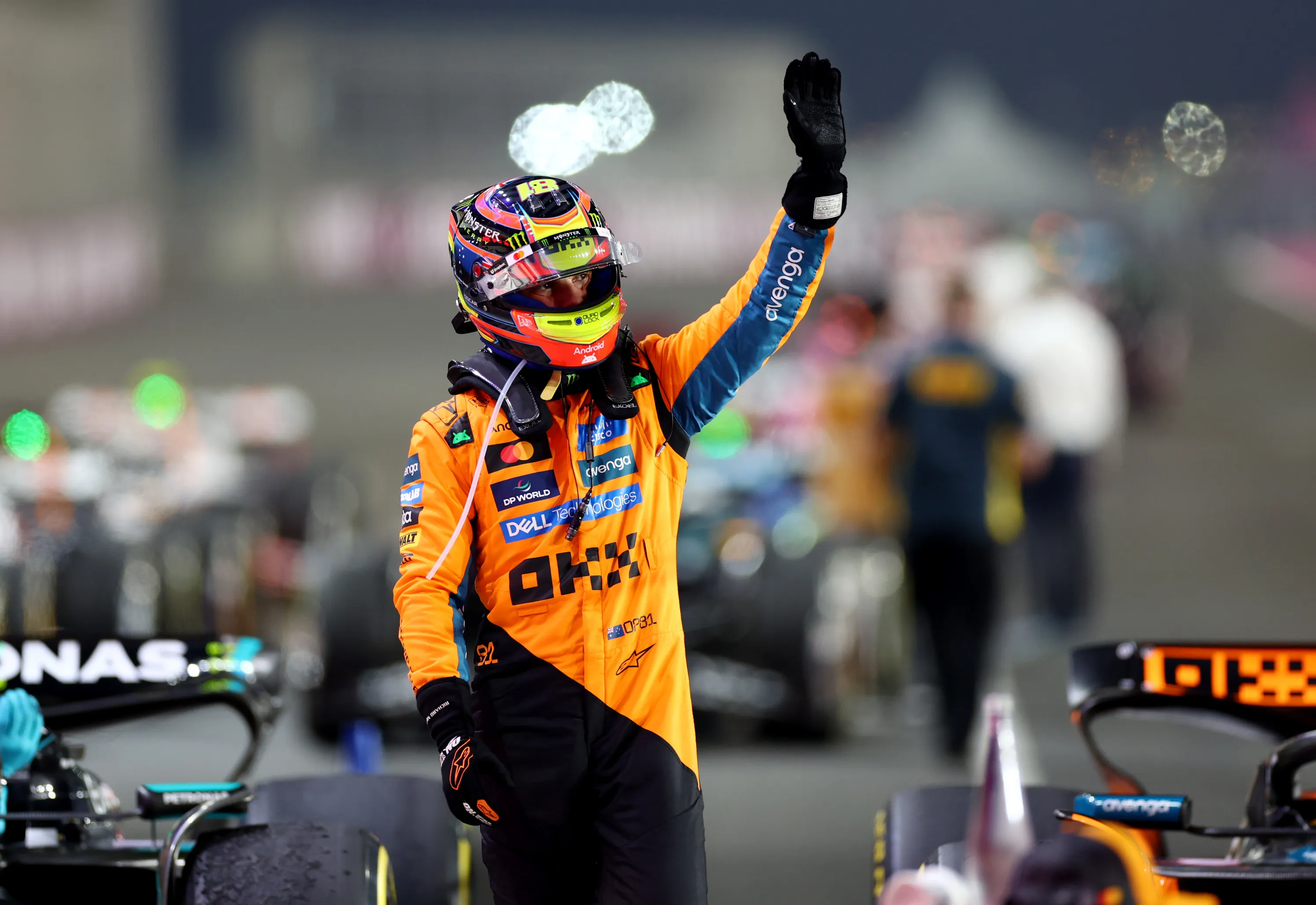 Oscar Piastri en Losail (GETTY IMAGES)