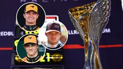 Lando Norris, Max Verstappen y Oscar Piastri pueden ser campeones