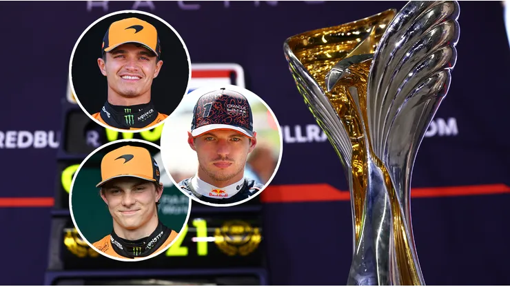Lando Norris, Max Verstappen y Oscar Piastri pueden ser campeones