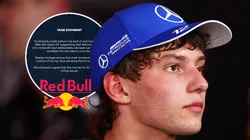 Red Bull emitió un comunicado de disculpas para Kimi Antonelli