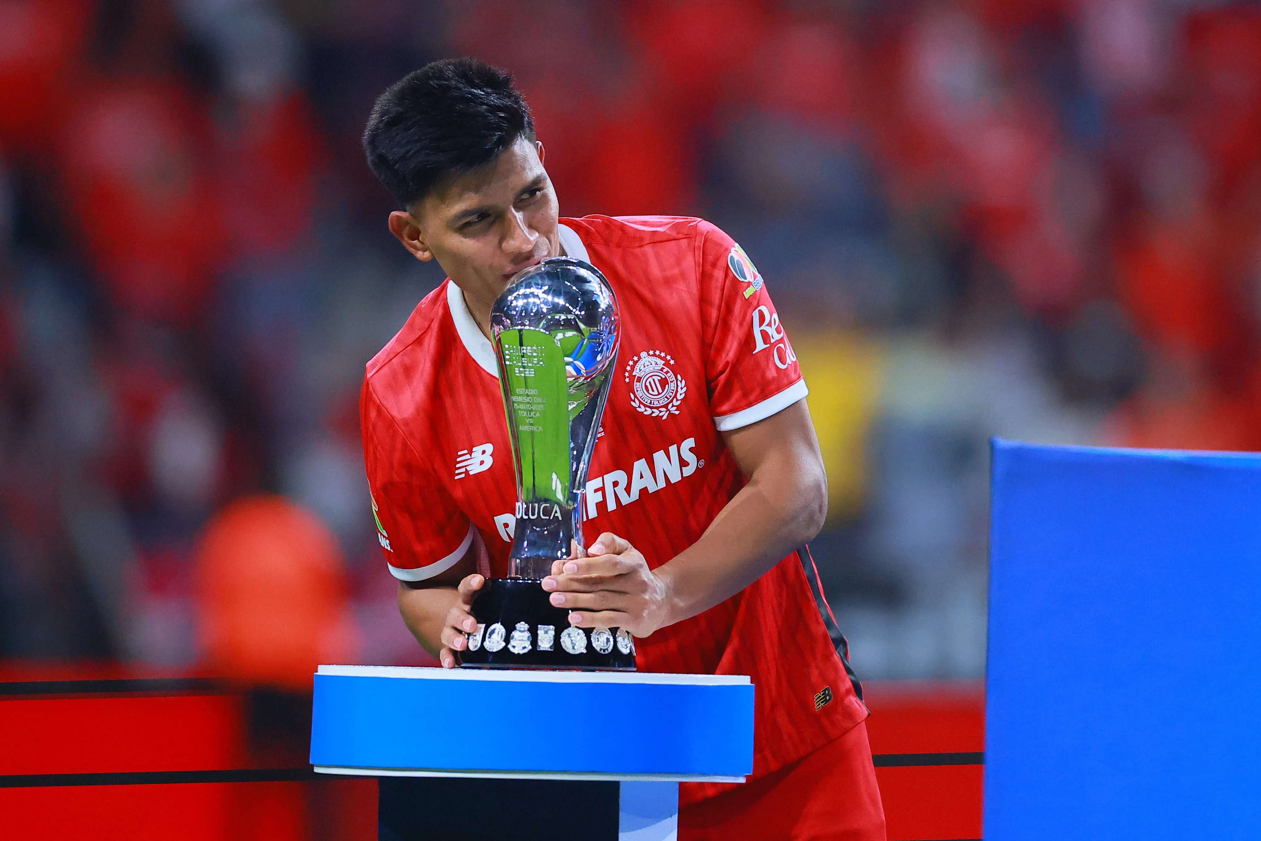 Jesús Gallardo quiere ser bicampeón con Toluca (Getty Images)