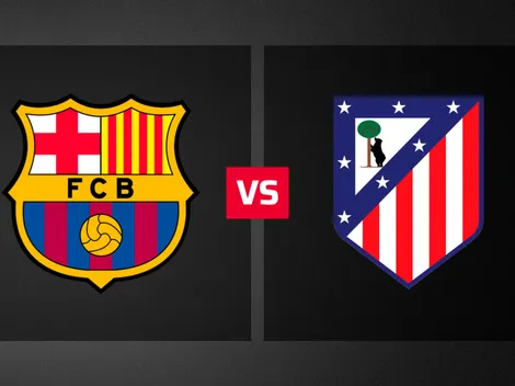 Las alineaciones de Barcelona vs. Atlético de Madrid por LaLiga