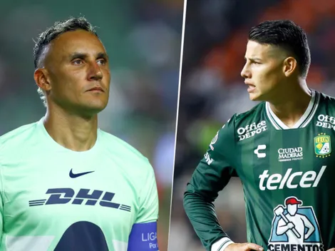 Mientras Navas gana 2 millones en Pumas, el salario que podría ganar James