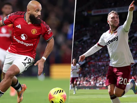 Las alineaciones de Manchester United vs. West Ham por la Jornada 14 de la Premier League 2025-26