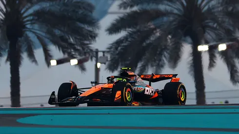 Lando Norris lideró las Prácticas Libres de viernes en Abu Dhabi