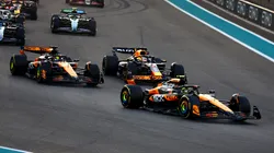 Oscar Piastri, Lando Norris y Max Verstappen pelean por el campeonato