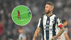 Sergio Ramos comete error en la semifinal.
