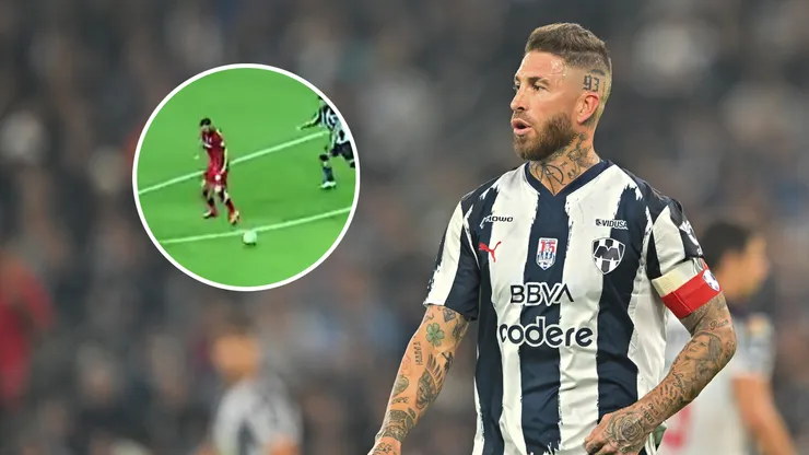 Sergio Ramos comete error en la semifinal.