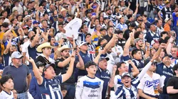 La afición de Rayados se mostró enojada con este jugador.