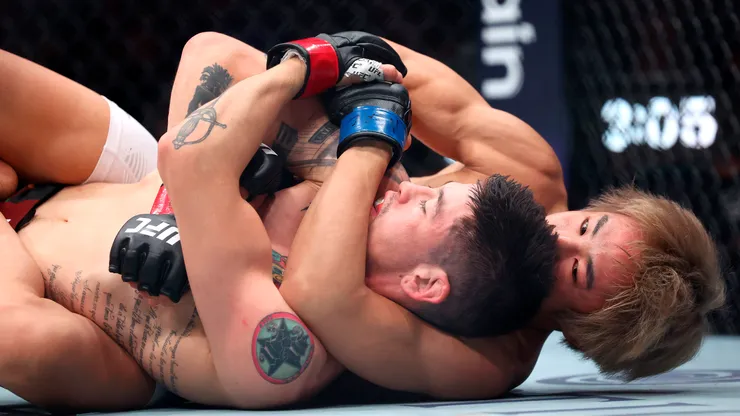 Brandon Moreno fue superado claramente por Tatsuro Taira.