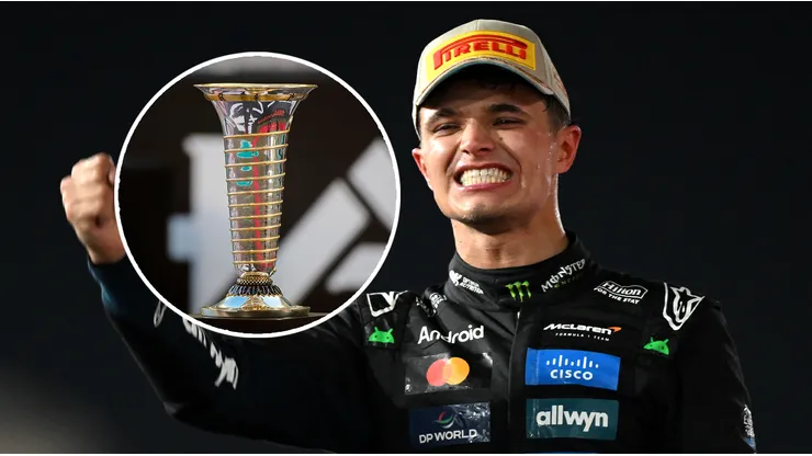 Lando Norris no celebró con el título de la F1