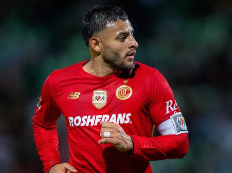 Los partidos que se perderá Alexis Vega con Toluca tras la operación
