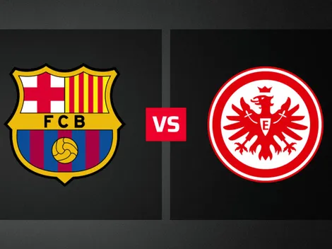 Las alineaciones de Barcelona vs. Eintracht Frankfurt